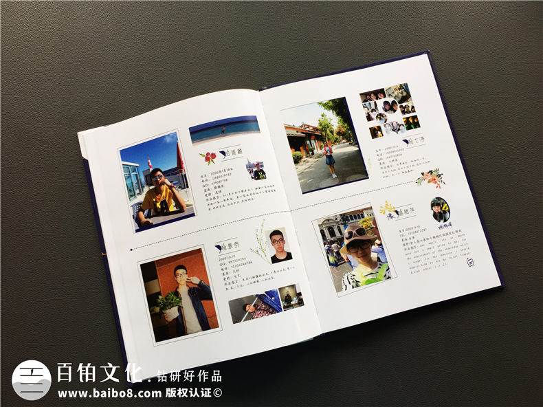 畢業(yè)紀念冊設(shè)計的主要版塊