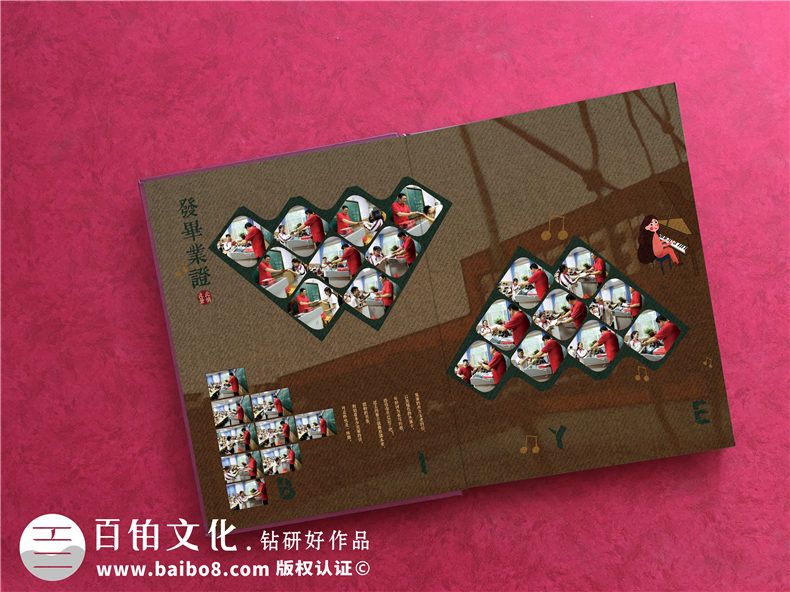 東營市勝利中學(xué)創(chuàng)意畢業(yè)紀念冊設(shè)計-個性化畢業(yè)留戀相冊內(nèi)容怎么做