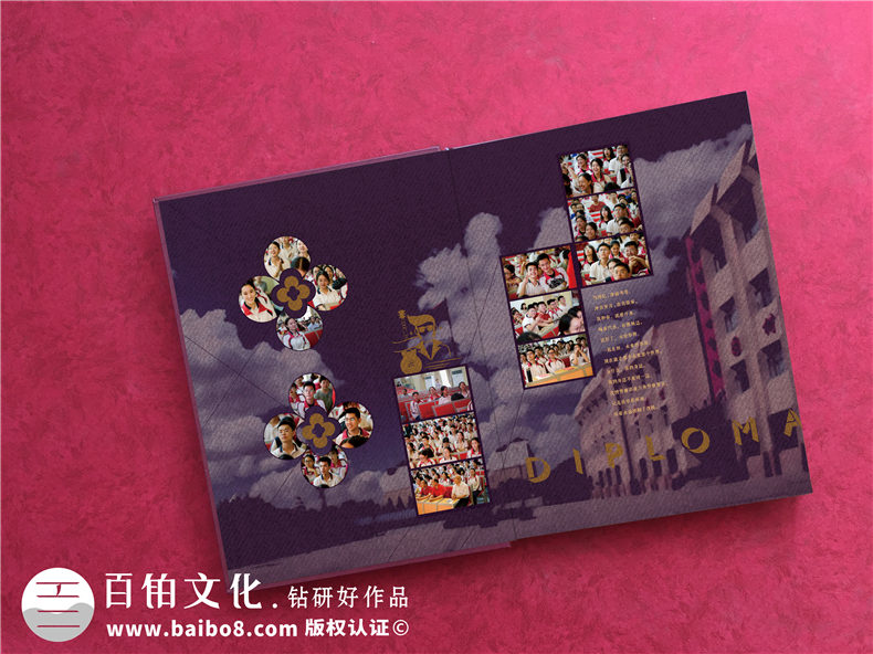 東營市勝利中學(xué)創(chuàng)意畢業(yè)紀念冊設(shè)計-個性化畢業(yè)留戀相冊內(nèi)容怎么做