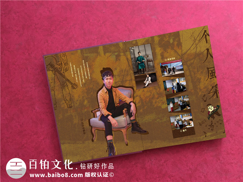 東營市勝利中學(xué)創(chuàng)意畢業(yè)紀念冊設(shè)計-個性化畢業(yè)留戀相冊內(nèi)容怎么做