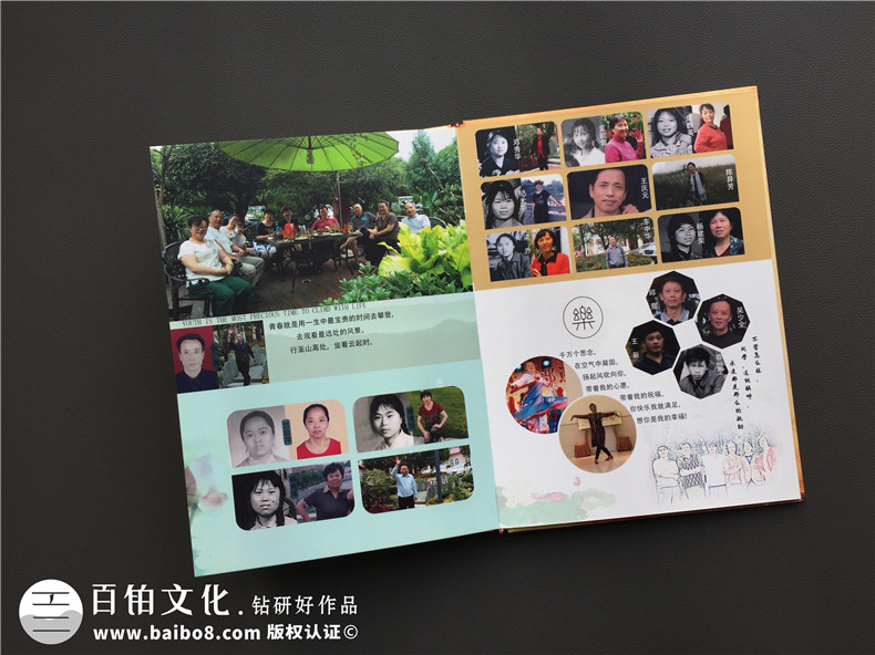 如何制作四十五周年老同學(xué)會(huì)相冊,影集留念冊?-成都郫縣紅光鎮(zhèn)中學(xué)