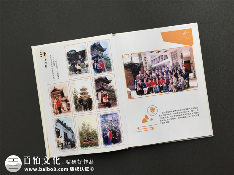 畢業(yè)30周年同學聚會照片相冊影集制作-配任何文字序言都不及聯(lián)絡!