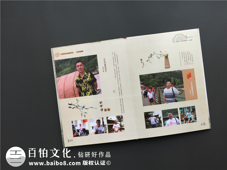 20年同學(xué)會(huì)紀(jì)念冊設(shè)計(jì)思路-通訊錄定制讓人感想無限-重慶吹角中學(xué)