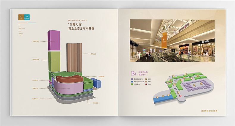 商業(yè)廣場樓書設(shè)計(jì)-房地產(chǎn)企業(yè)招商投資宣傳畫冊(cè)設(shè)計(jì)制作案例賞析!