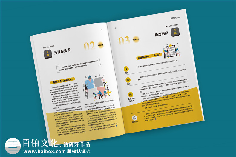 公司經(jīng)營生產的內刊版面主題-企業(yè)內部雜志欄目設計