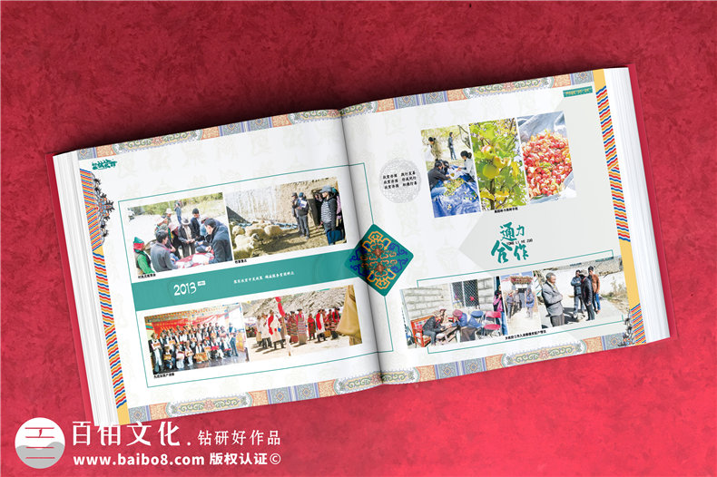 脫貧攻堅(jiān)成就畫(huà)冊(cè)-扶貧工作隊(duì)員離別留念相冊(cè)影集制作