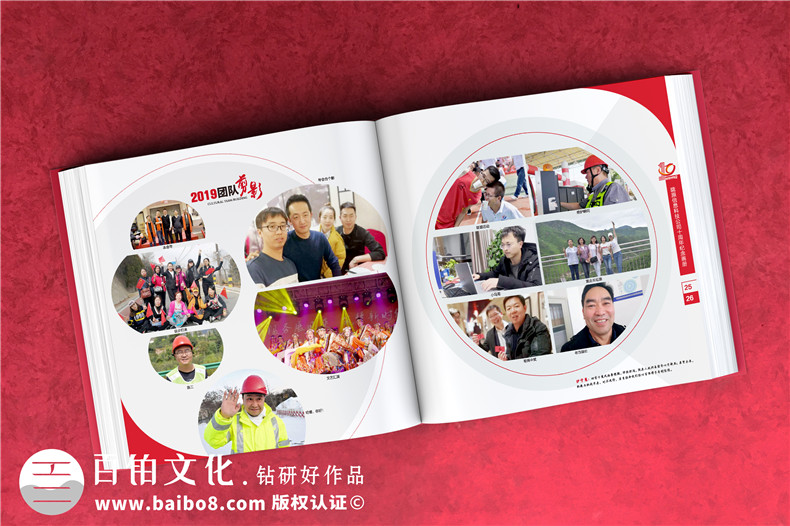 周年企業(yè)畫冊-十周年記錄畫冊送給員工團(tuán)隊