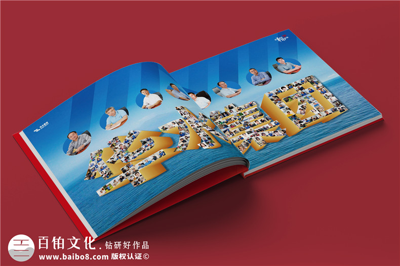 集團三十周年紀念冊-水利電力工程公司30周年畫冊設計