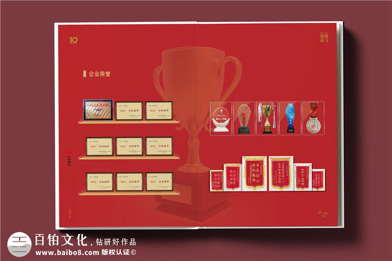 翱翔十載，云端逐夢--航空公司10周年紀(jì)念冊?設(shè)計(jì)定制