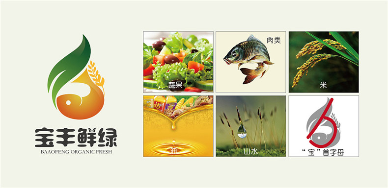 農產(chǎn)品vi設計-瓜果蔬菜肉類糧油大米等新鮮綠色農業(yè)品牌營銷策劃