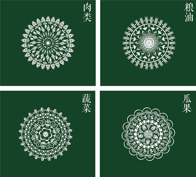 農產(chǎn)品vi設計-瓜果蔬菜肉類糧油大米等新鮮綠色農業(yè)品牌營銷策劃