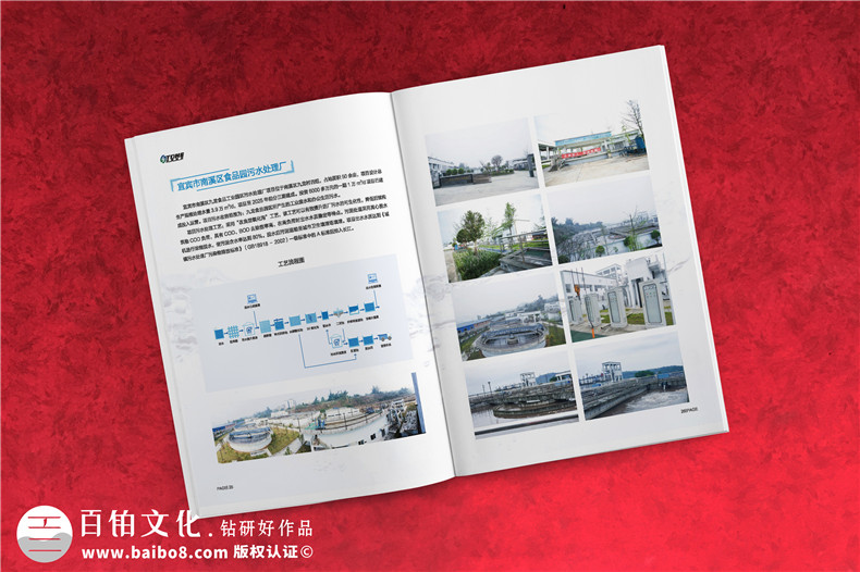 水處理凈化工程公司宣傳手冊(cè)設(shè)計(jì)-工業(yè)固廢處置環(huán)評(píng)企業(yè)畫(huà)冊(cè)制作