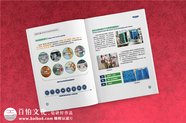 物流公司宣傳冊設(shè)計-智慧物流數(shù)字運營供應(yīng)鏈一體化企業(yè)畫冊制作