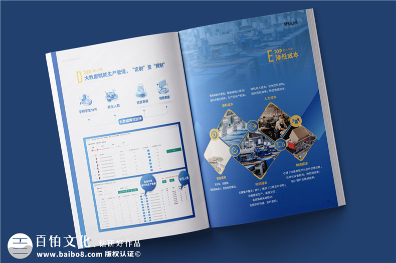 電商平臺(tái)簡(jiǎn)介宣傳冊(cè)設(shè)計(jì)-校服電商采購(gòu)平臺(tái)畫冊(cè)