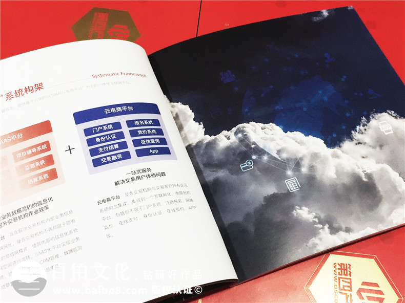 產(chǎn)權(quán)交易平臺宣傳冊設計-企業(yè)畫冊印刷-金融管理公司畫冊設計制作