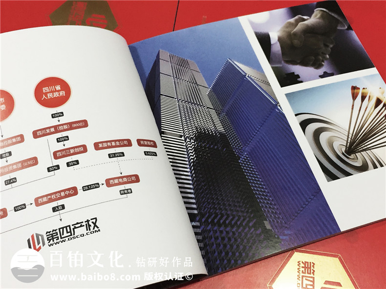 產(chǎn)權(quán)交易平臺宣傳冊設計-企業(yè)畫冊印刷-金融管理公司畫冊設計制作
