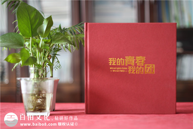 共青團委領導調(diào)走紀念相冊-黨委系統(tǒng)送別黨員影集照片書冊禮品定制